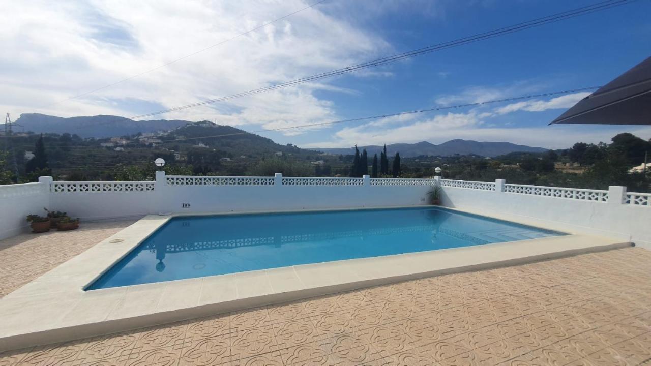 Cheerful 2-Bedroom Villa With Private Pool Calpe Exterior photo